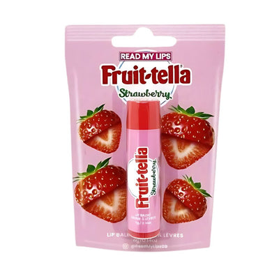 Confezione da 4g, burro cacao al gusto di fragola Fruittella.