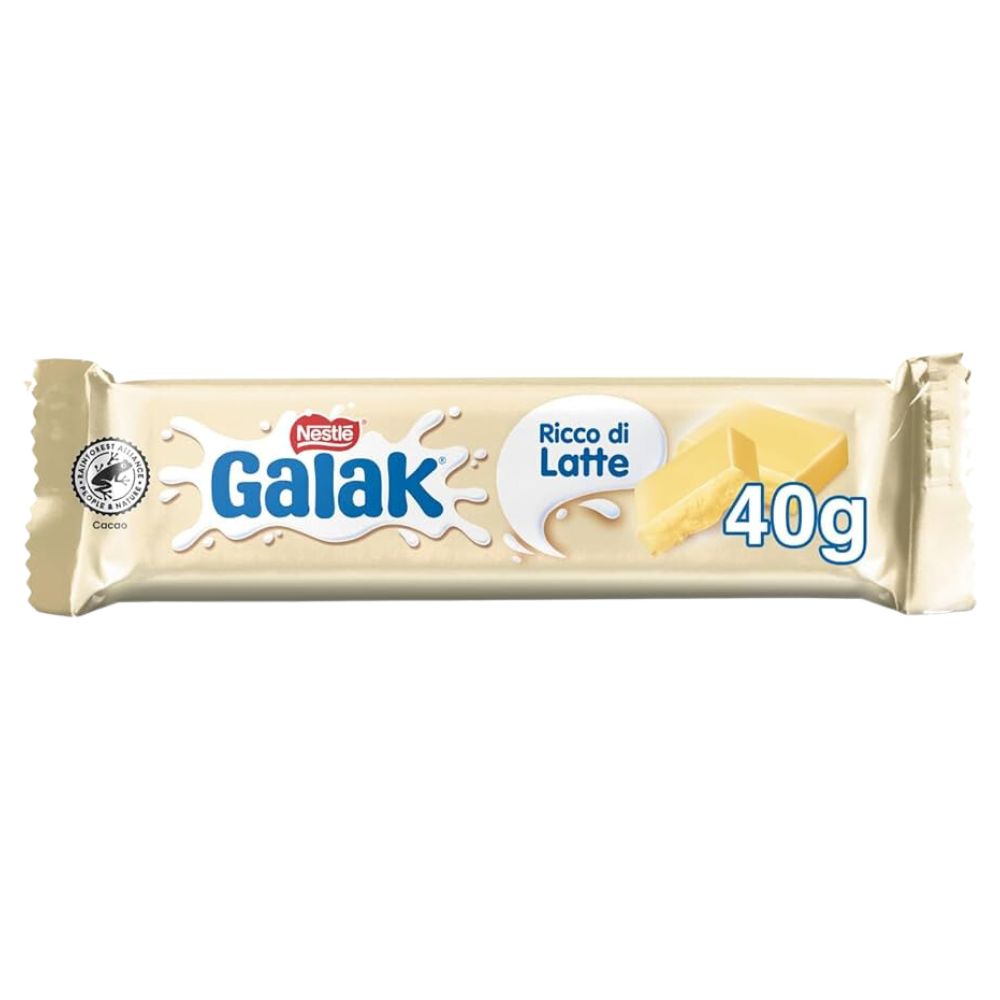 Nestlè Galak, barretta al cioccolato bianco da 40g
