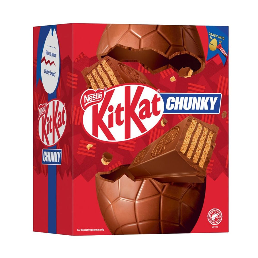 Kit Kat Chunky Large Egg, uovo di cioccolato al latte da 190g