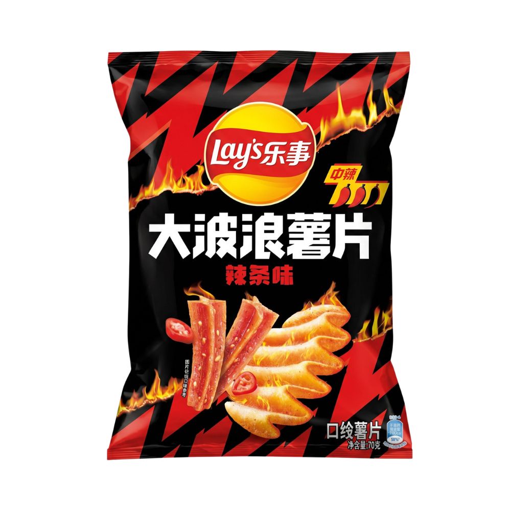 Lay's Big Wave Spicy Strip - patatine piccanti 70g