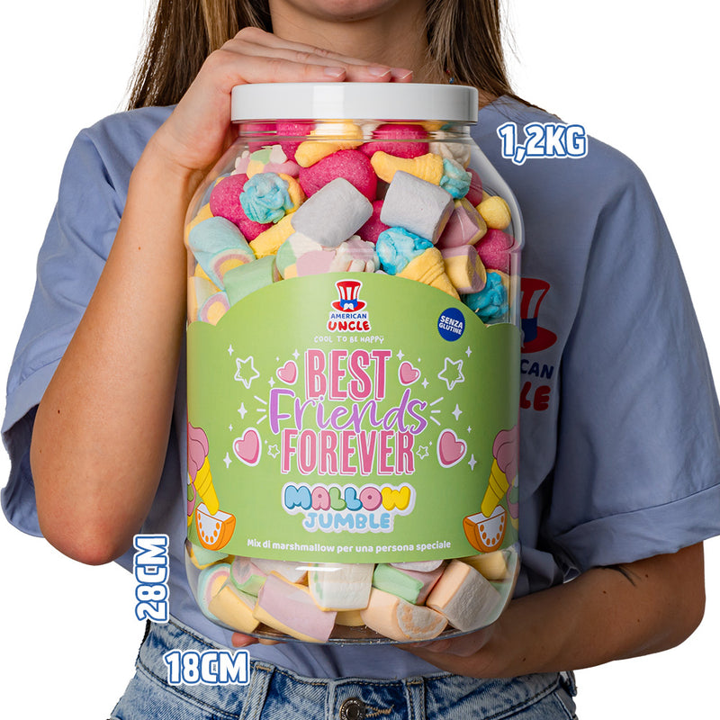 Mallow Jumble “Best Friends Forever”, barattolo di marshmallow da comporre con i tuoi gusti preferiti