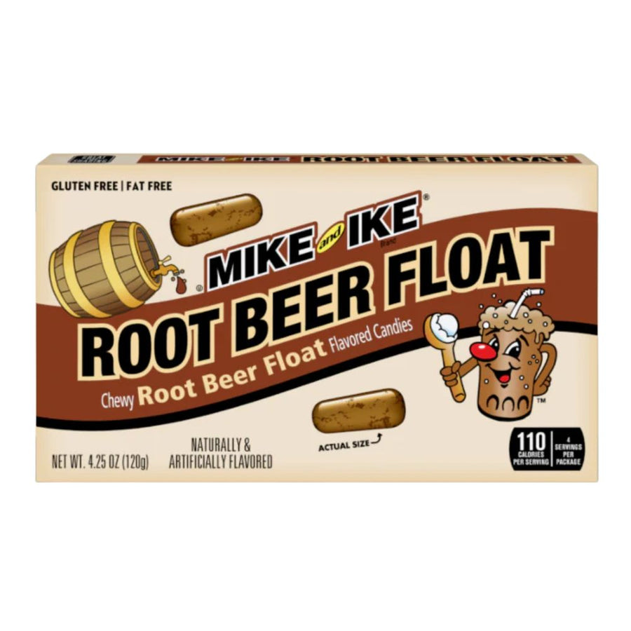 Mike and Ike Root Beer Float, caramelle al gusto di vaniglia da 120g.