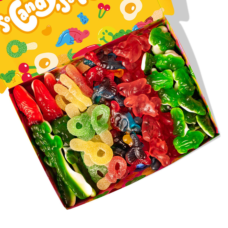 Wunnie box "So Candy, So Happy", 5 scatole di caramelle gommose in gusti assortiti da 480g