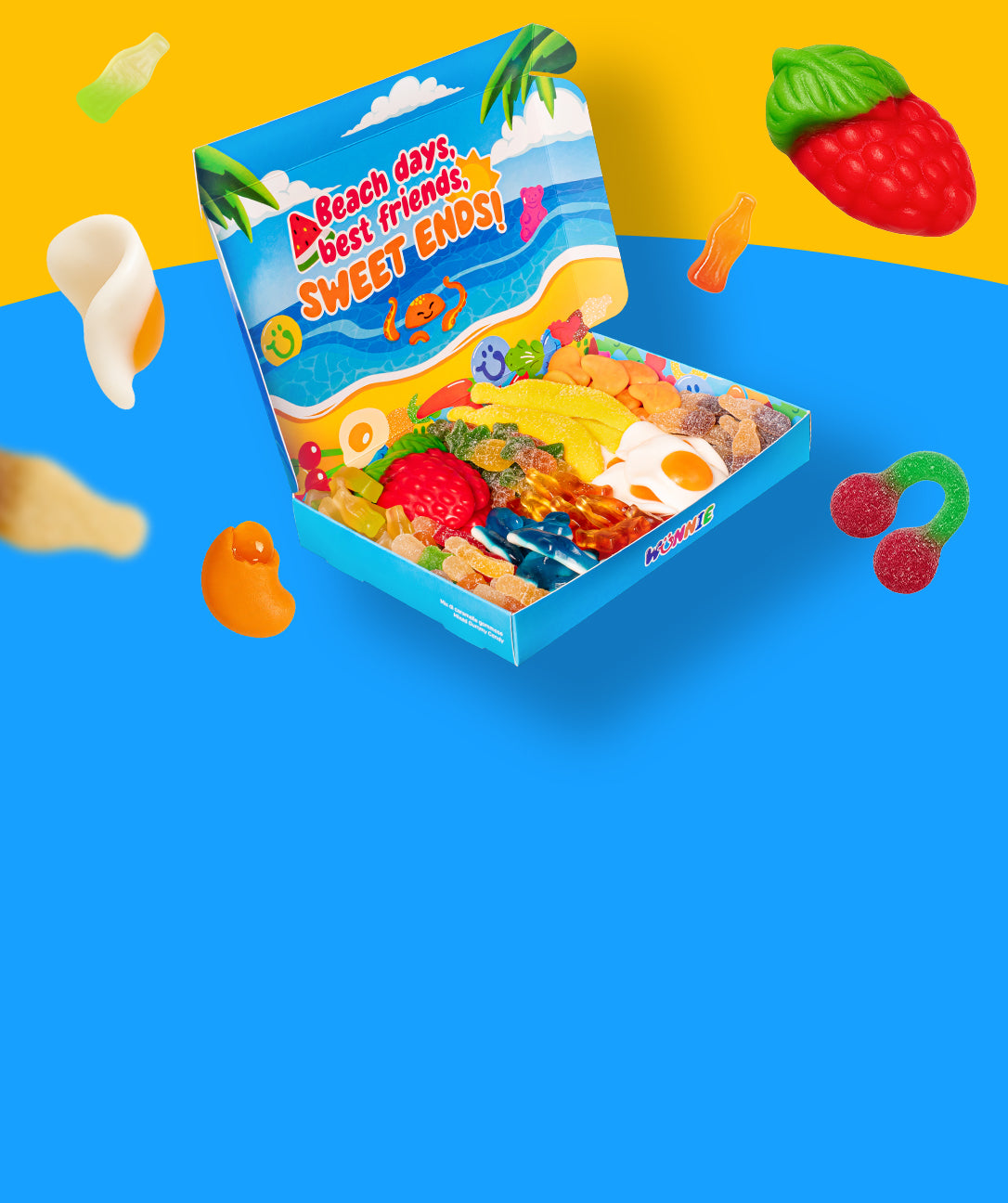Wunnie box it's summer time tra caramelle