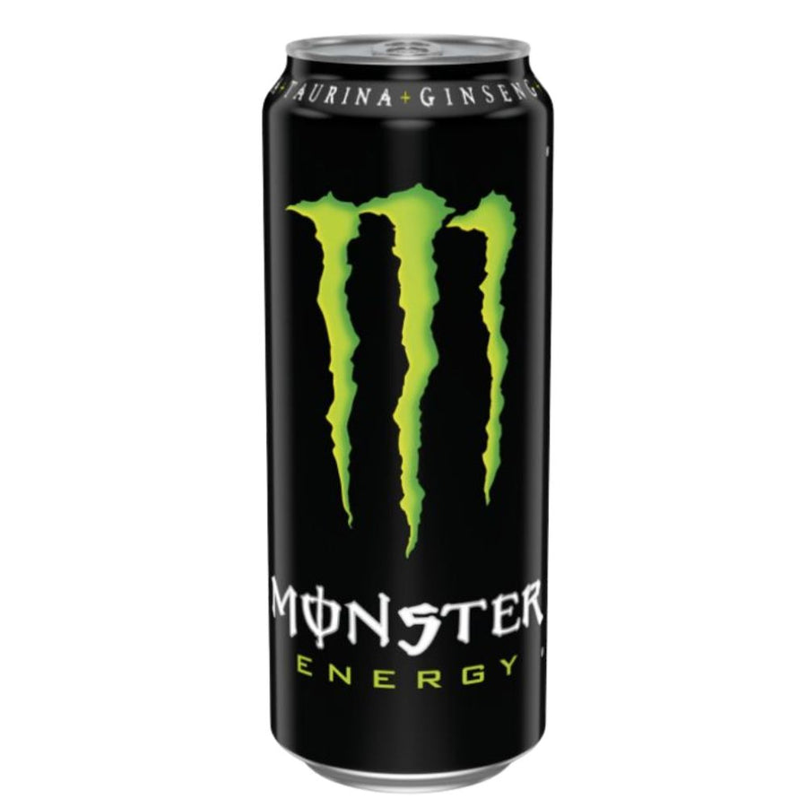 Confezione da 500ml, bevanda energetica Monster.