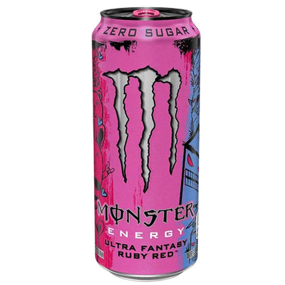 Confezione da 473ml, bevanda energetica al gusto di agrumi Monster.