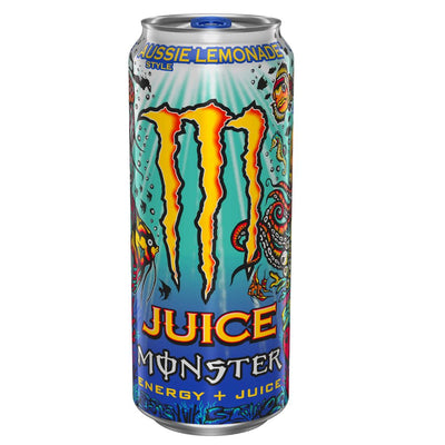 Confezione di Monster Energy Aussie Lemonade da 500ml