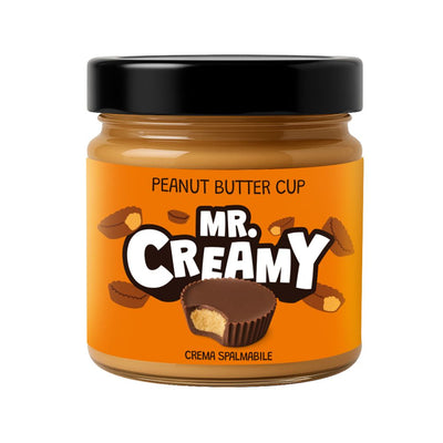 Confezione da 200g, crema spalmabile al burro d'arachidi Mr. Creamy.