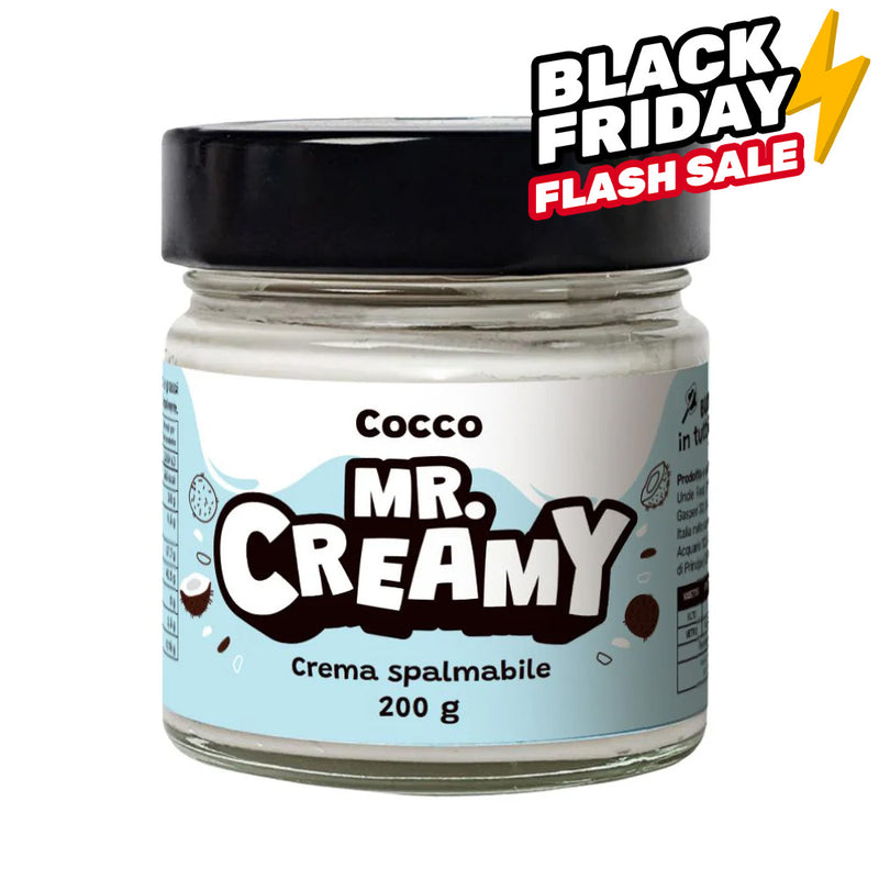 Mr. Creamy Cocco, crema spalmabile al cocco da 200g