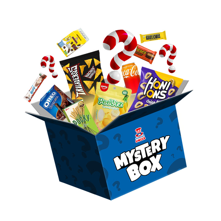 Snack box da 40 prodotti internazionali dolci e salati