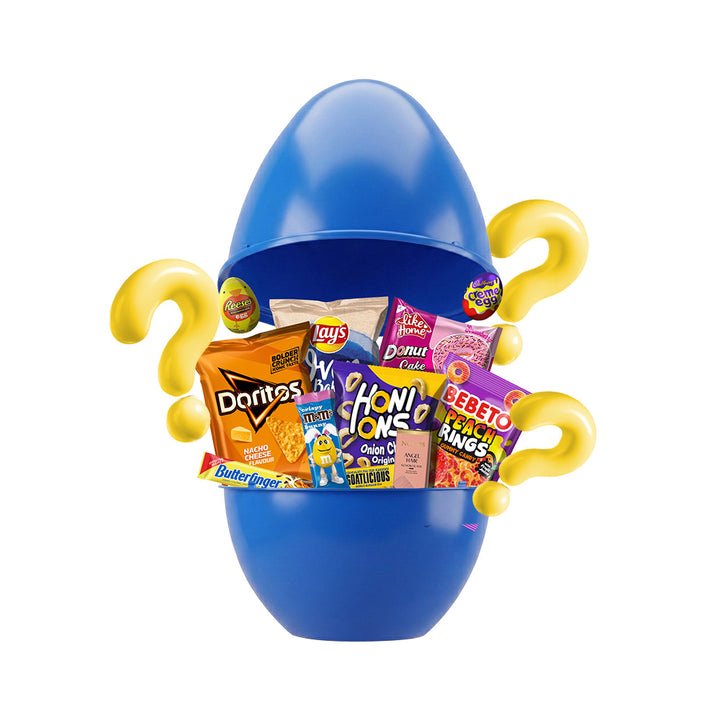 AU Mystery Snack Egg, uovo da 15 snack dolci e salati a sorpresa