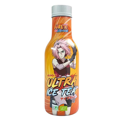 Confezione da 500ml, tè con succo di pesca Naruto.