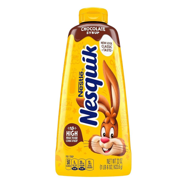 Confezione da 623,6, sciroppo al gusto di cioccolato Nesquik.