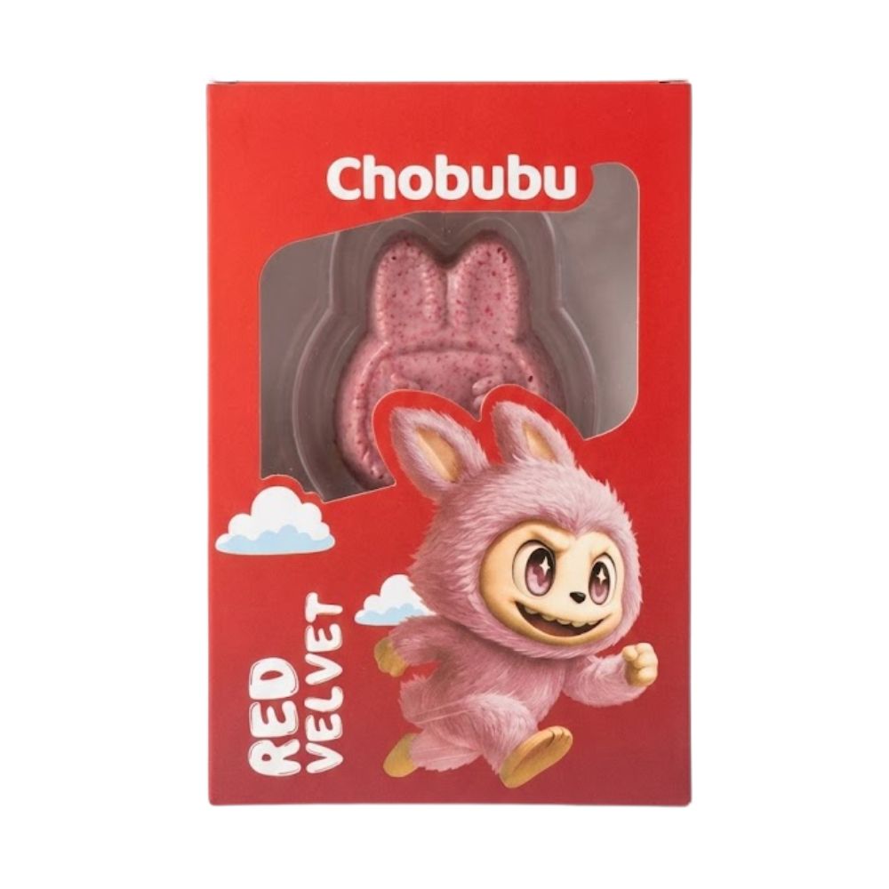 Noesis Chobubu Red Velvet, cioccolato bianco con red velvet da 75g