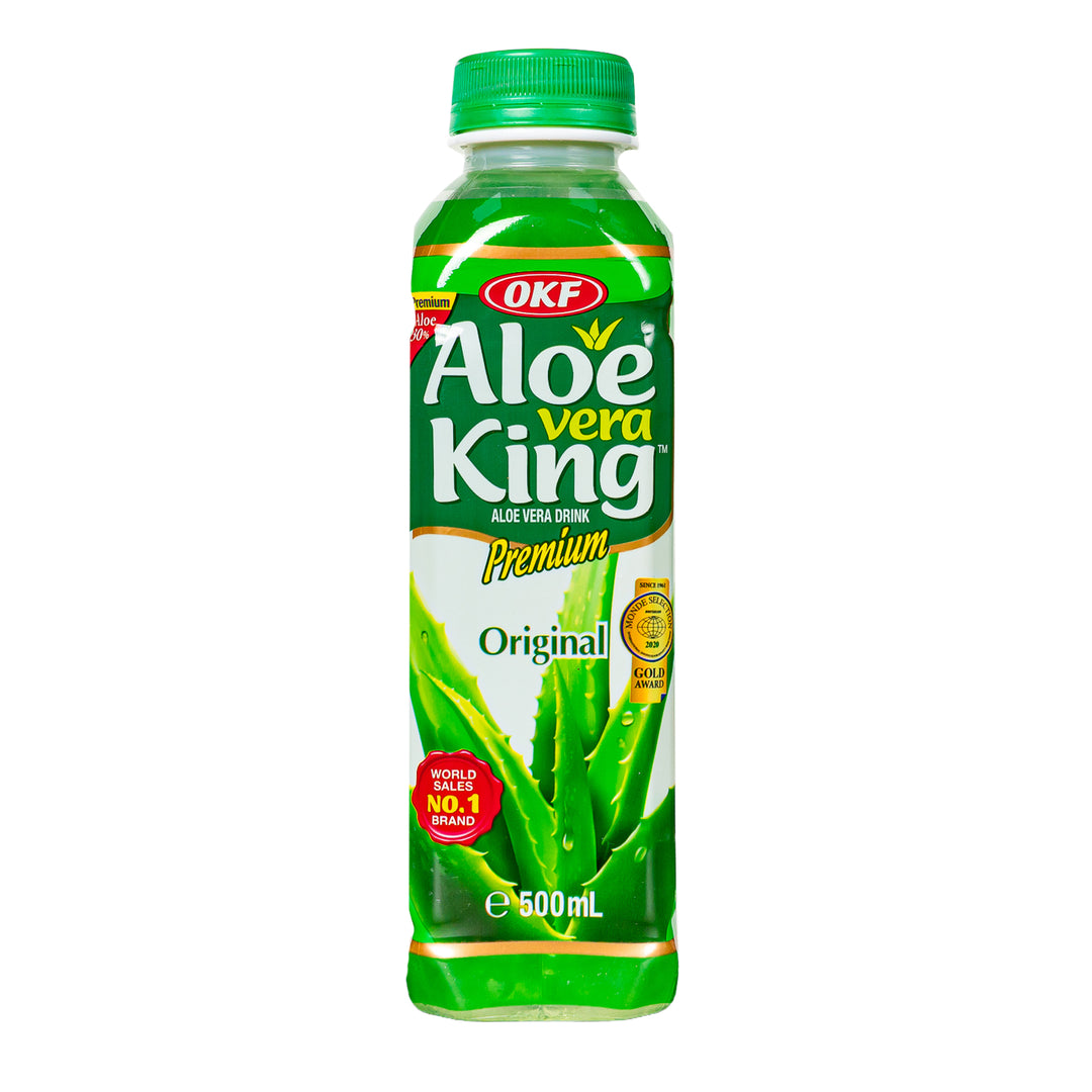 Confezione da 500ml di bevanda all'aloe vera OKF