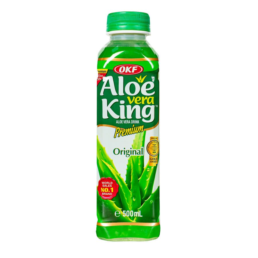 Confezione da 500ml di bevanda all'aloe vera OKF