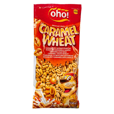 Confezione da 150g, cereali al gusto di caramello Oho!