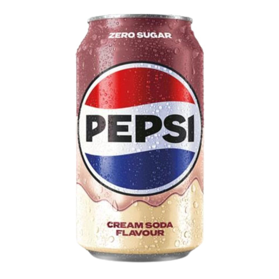 Confezione da 330ml, bevanda al gusto di cola e vaniglia Pepsi.