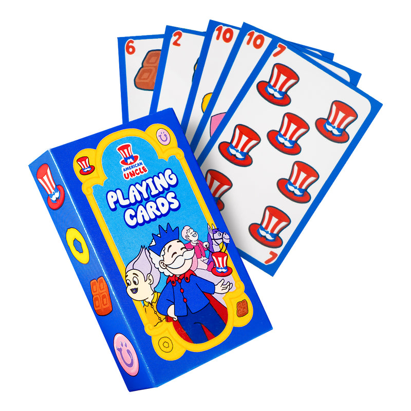 American Uncle Playing Cards, mazzo di carte composto da 40 carte da gioco - Limited Edition