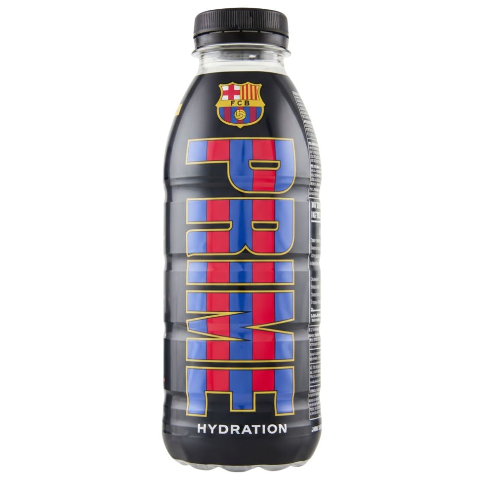 Prime Hydration Barcellona, bevanda aromatizzata al gusto di frutti di bosco misti da 500ml