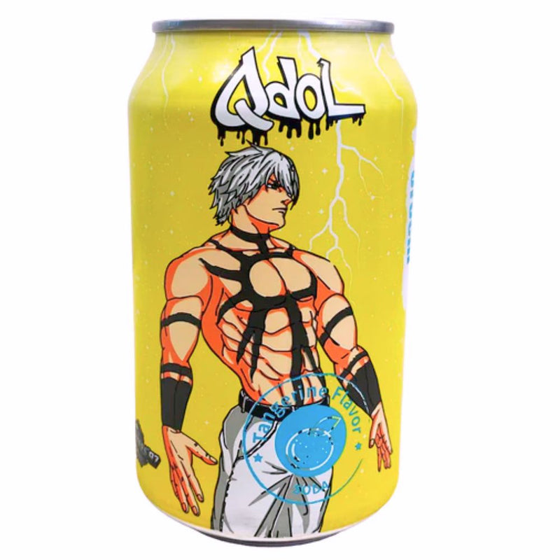 Confezione da 330ml di bevanda al mandarino Qdol King of Fighters Orochi