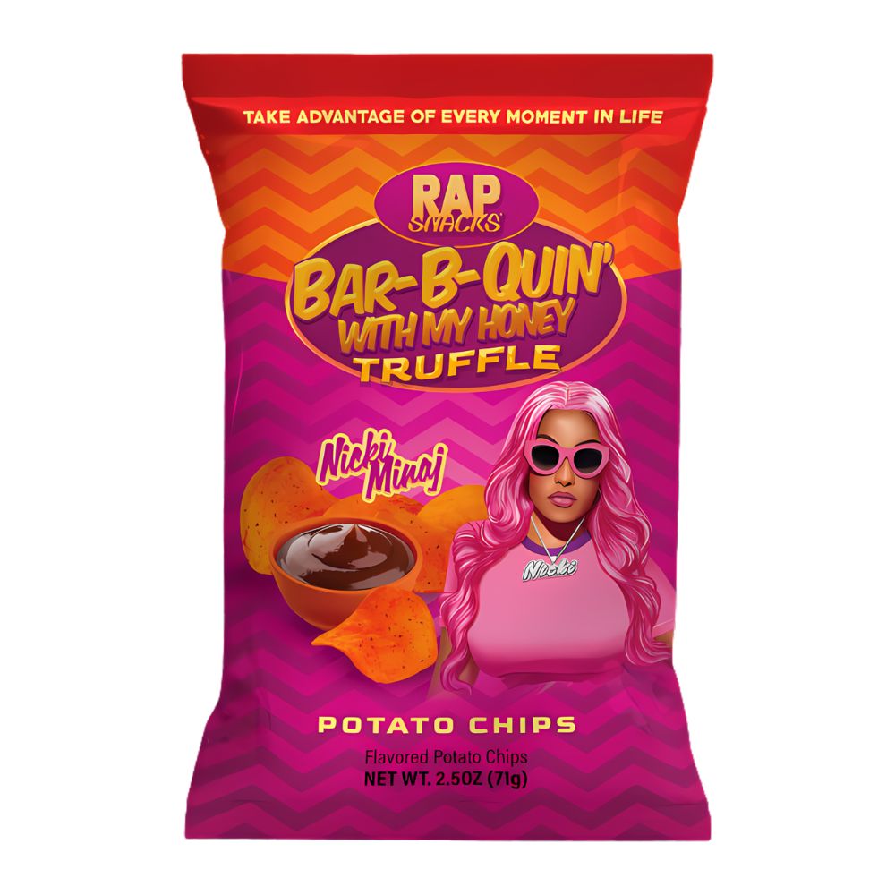 Rap Snacks Nicki Minaj Bar-B-Quin' Honey Truffle Potato Chips ...