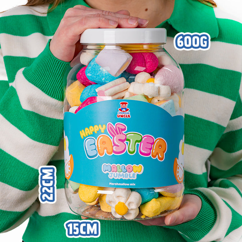 Mallow Jumble "Happy Easter", barattolo di marshmallow da comporre con i tuoi gusti preferiti