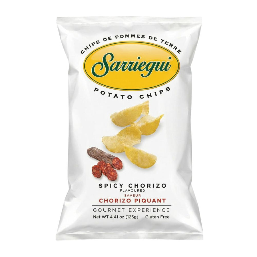 Sarriegui Chips di patate al gusto di chorizo piccante 125g