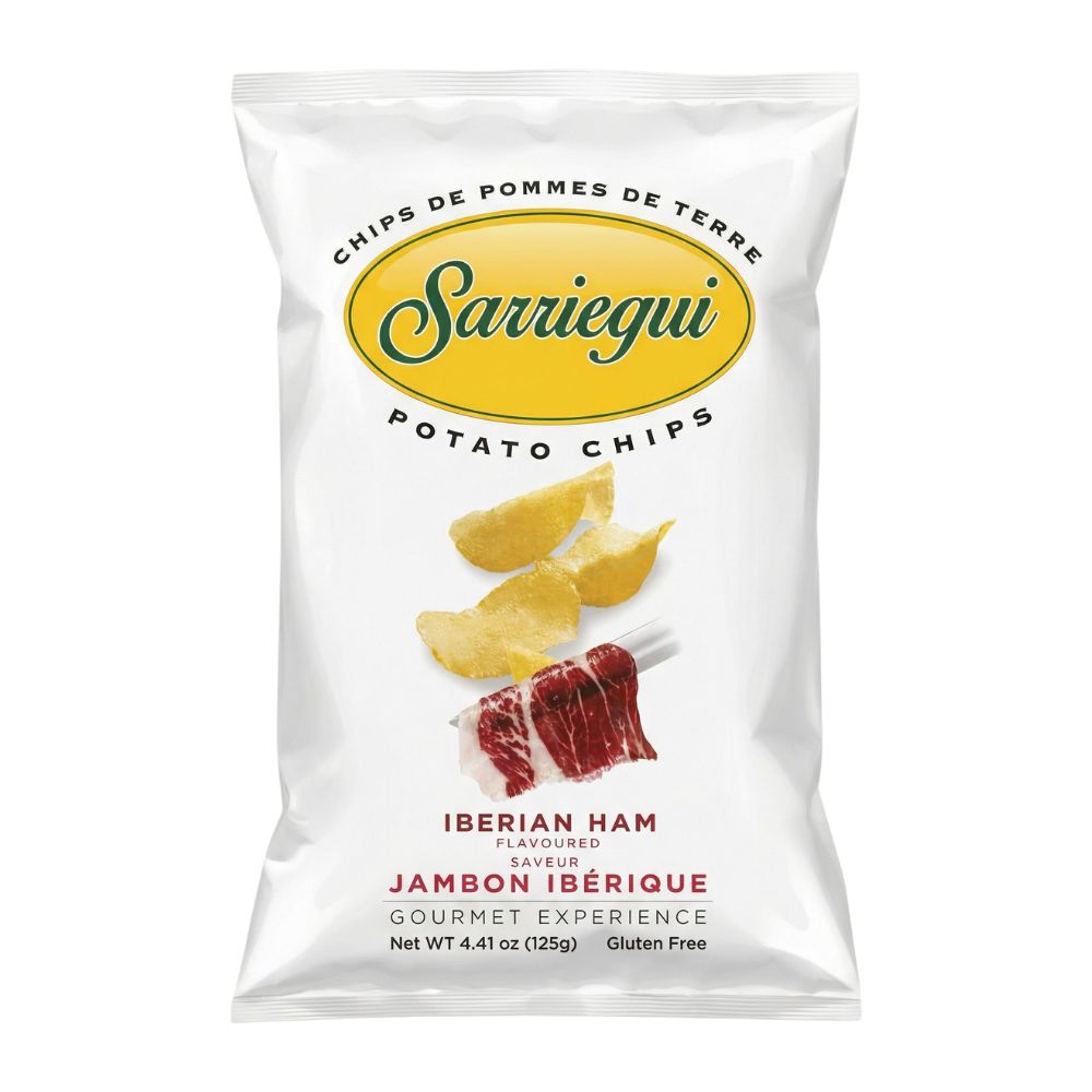 Sarriegui Chips Jamón Ibérico - patatine 125g croccanti