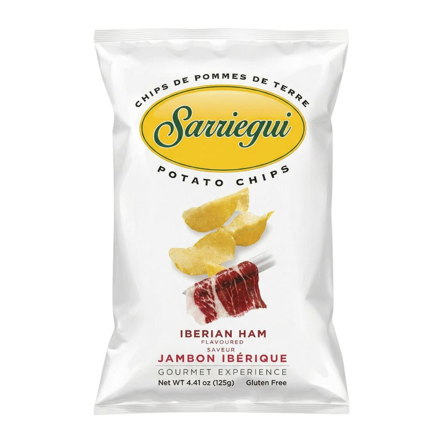 Sarriegui Chips Jamón Ibérico - patatine 125g croccanti