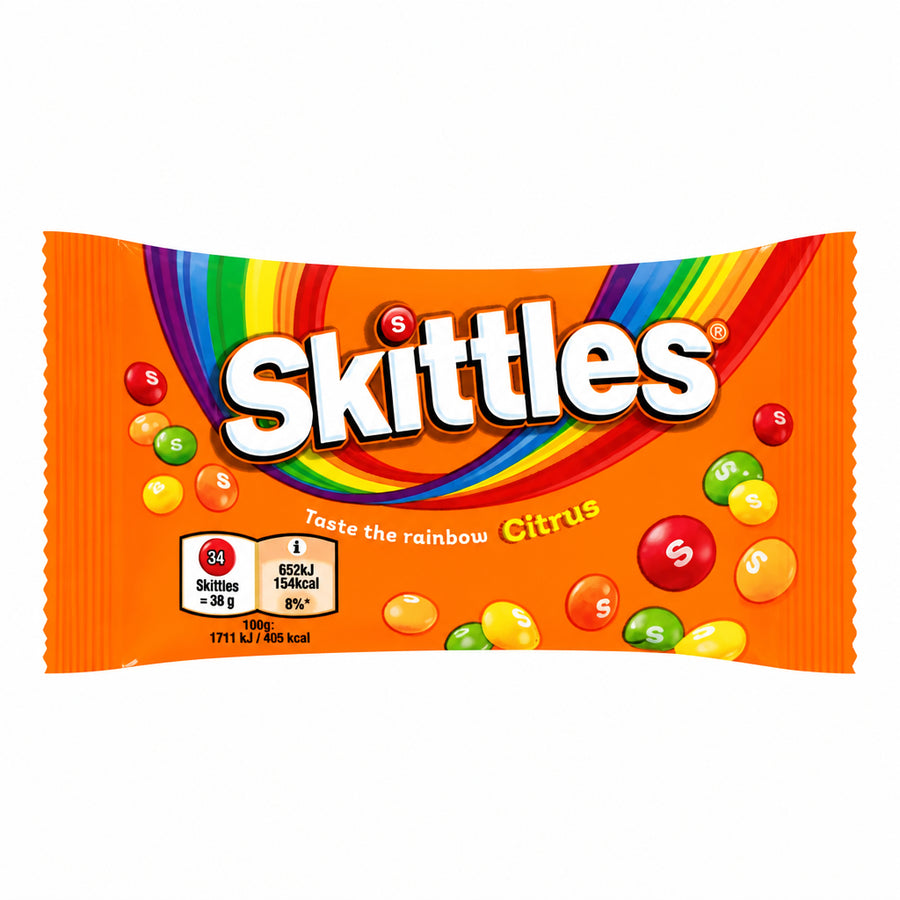 Skittles Citrus - caramelle al gusto di agrumi 38g