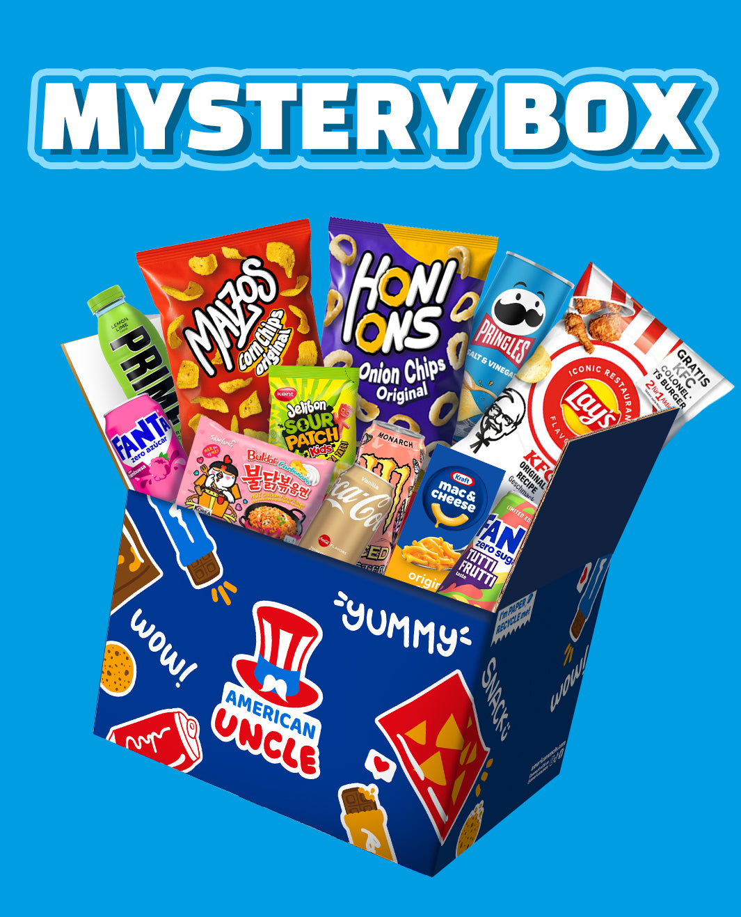 Mystery box con prodotti a sorpresa