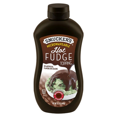 Confezione da 440g, topping al gusto di cioccolato Smucker's.