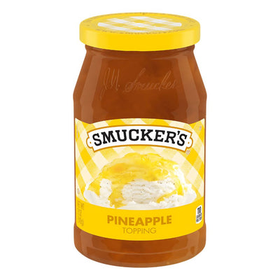 Confezione da 340g, topping al gusto di ananas Smucker's.