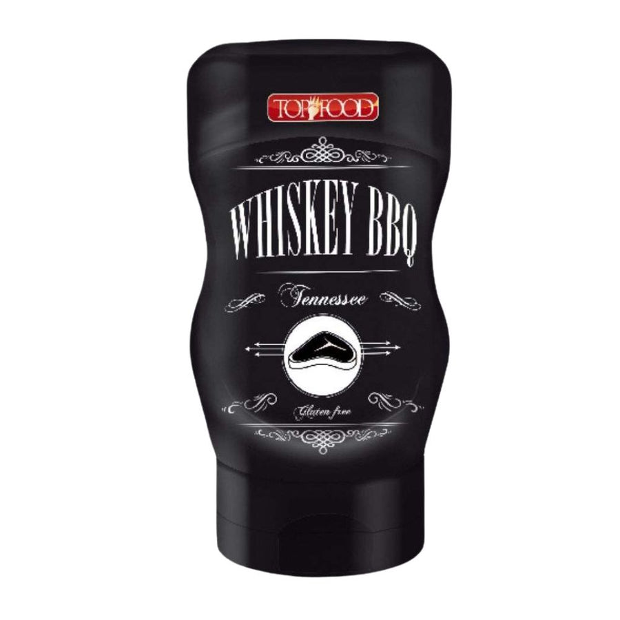 Confezione da 320g, salsa whiskey bbq tennessee Top Food.