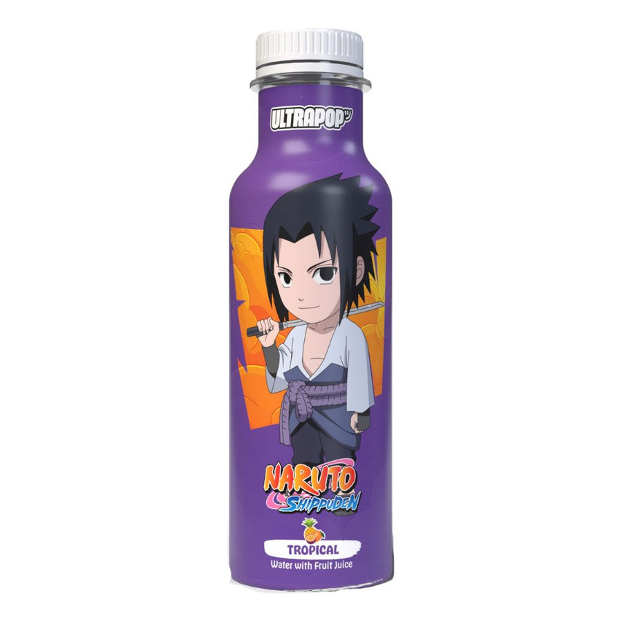 Ultra Pop Sasuke Naruto Tropical, bevanda al gusto di frutta tropicale da 330ml.