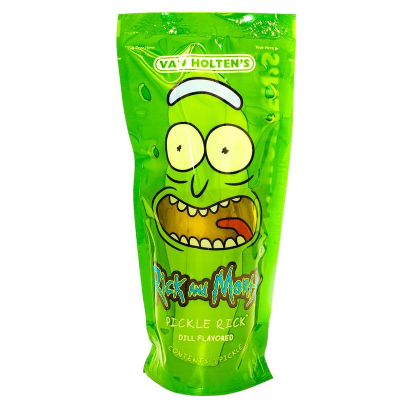 Confezione da 140g di cetriolo sotto aceto di Rick and Morty Van holten&