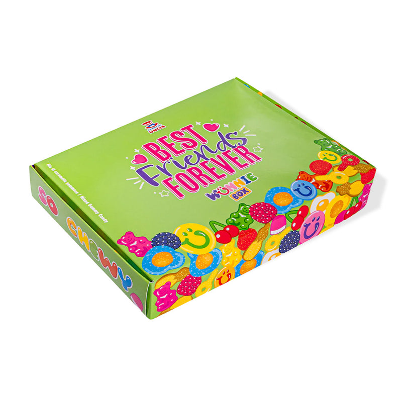 Wunnie box "Best Friends Forever", la Candy box da comporre con le caramelle gommose preferite della tua migliore amica - 1 kg