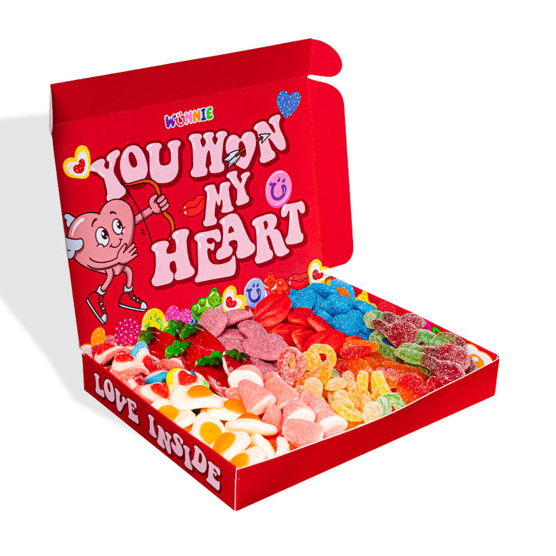 Scatola da comporre di caramelle gommose da 1kg  Wunnie Box Love