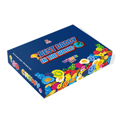 Wunnie box “Best Daddy”, la Candy box da comporre con le caramelle gommose preferite del papà - 1 kg