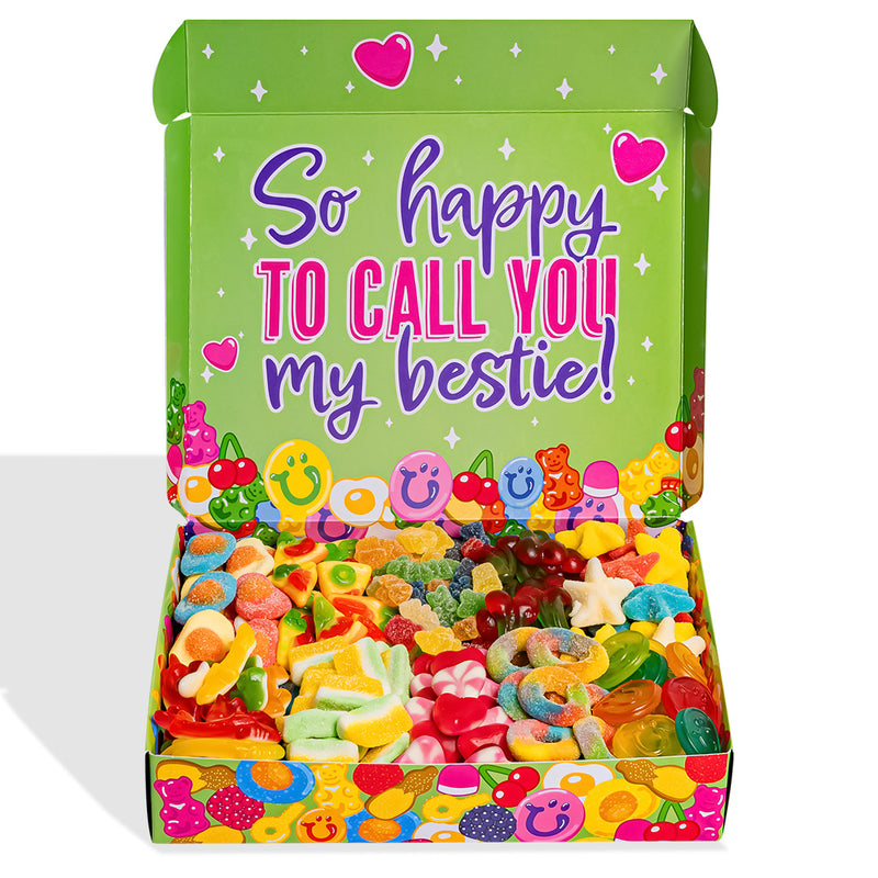 Wunnie box "Best Friends Forever", la Candy box da comporre con le caramelle gommose preferite della tua migliore amica