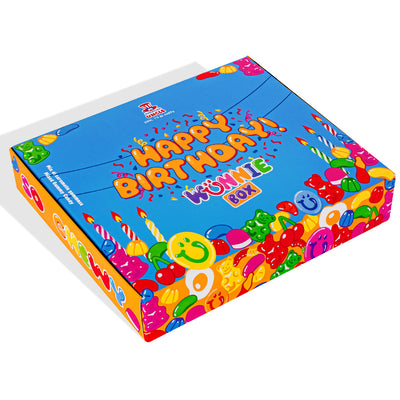 Wunnie box “Happy Birthday”, la Candy box da comporre con le caramelle gommose preferite del festeggiato