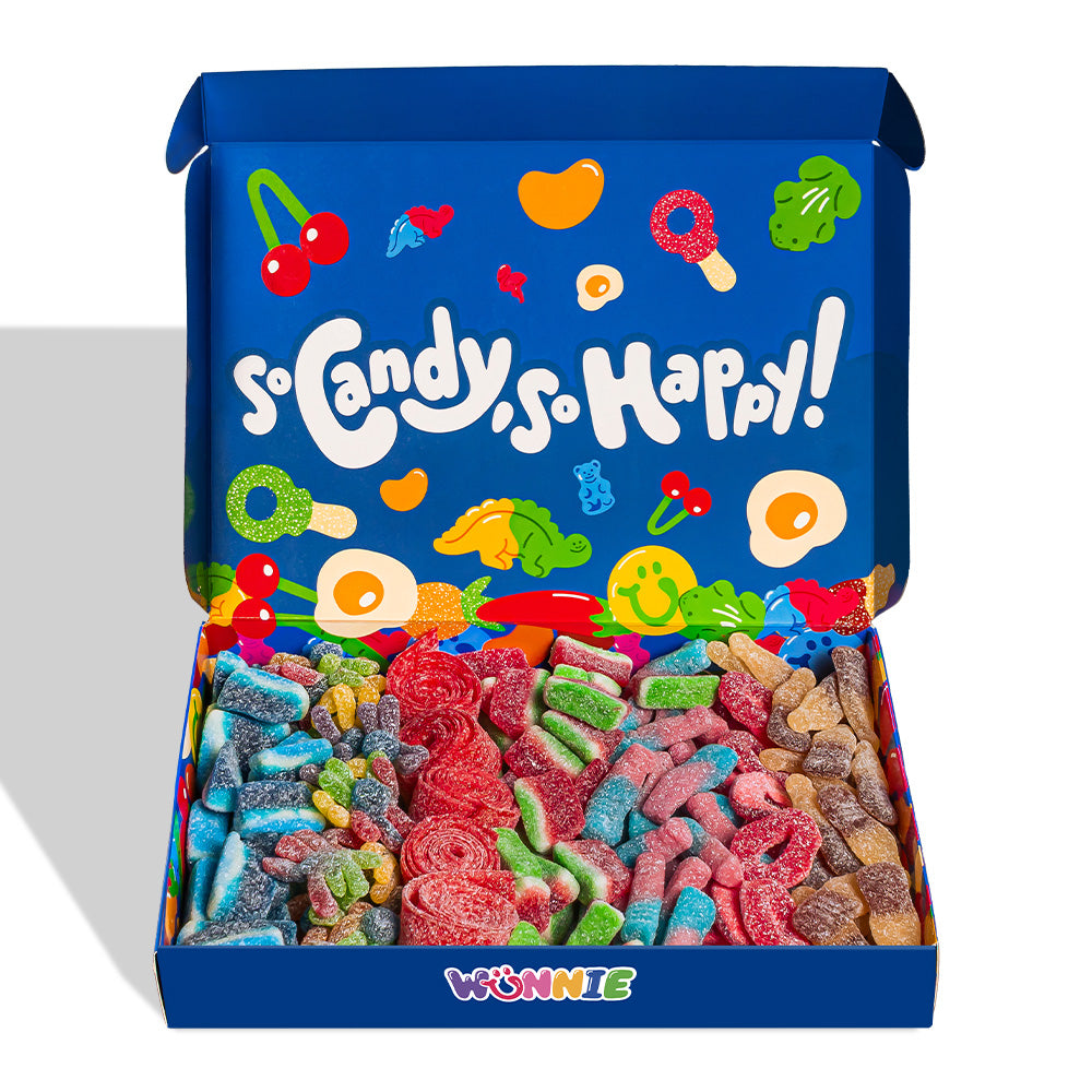 Wunnie Box Fizzy Mix - la Candy box con caramelle gommose zuccherate ...