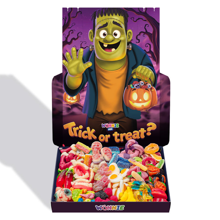 Wunnie box Special "Happy Halloween" Bendy, scatola di caramelle gommose da comporre con i tuoi gusti preferiti