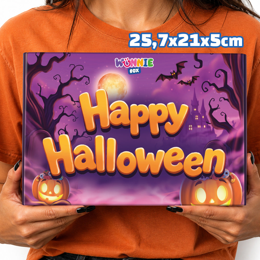 Wunnie box Special "Happy Halloween" Bendy, scatola di caramelle gommose da comporre con i tuoi gusti preferiti