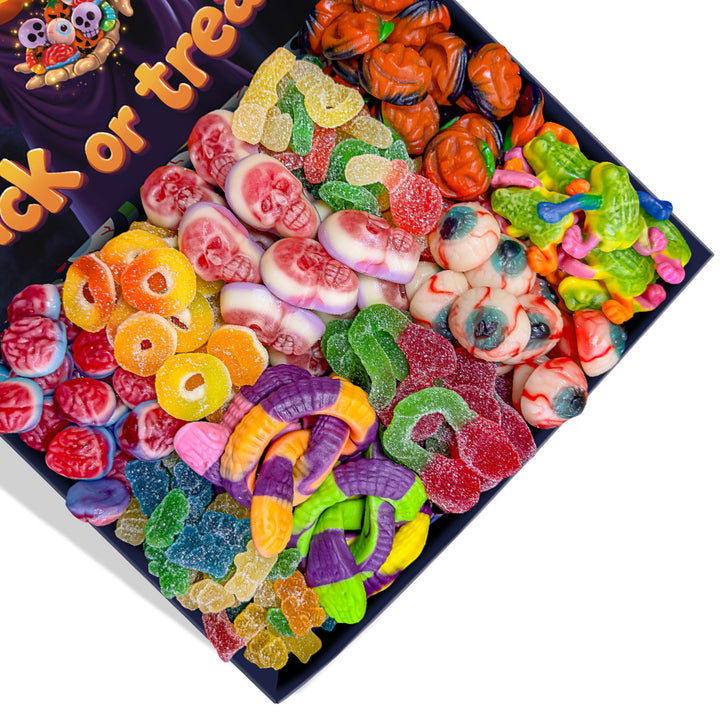Wunnie Box "Happy Halloween", scatola di caramelle gommose da comporre con i tuoi gusti preferiti