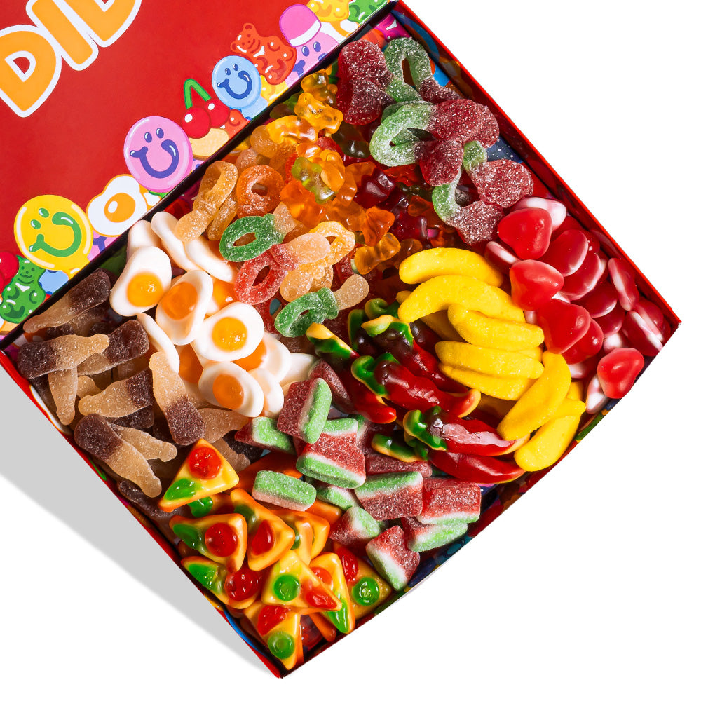 Focus sulle caramelle gommose della Candy Laurea