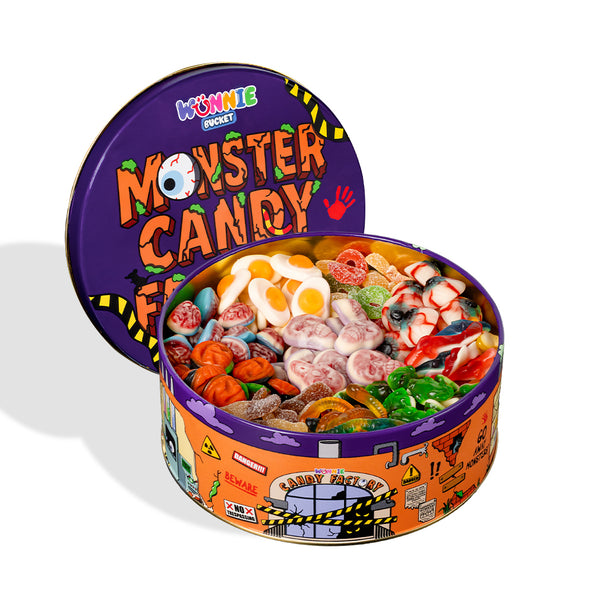 Wunnie Bucket "Happy Halloween", latta di caramelle gommose da comporre con i tuoi gusti preferiti