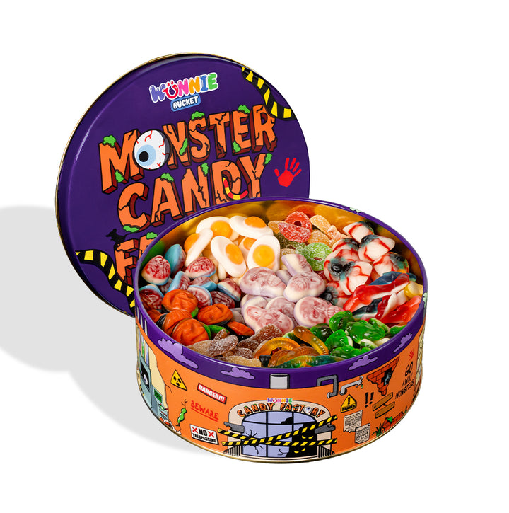 Wunnie Bucket "Happy Halloween", latta di caramelle gommose da comporre con i tuoi gusti preferiti