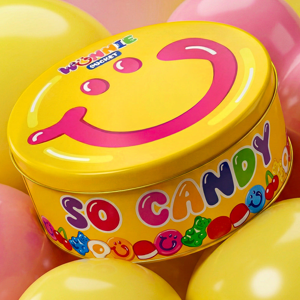 Wunnie Bucket giallo Chiuso con Smile